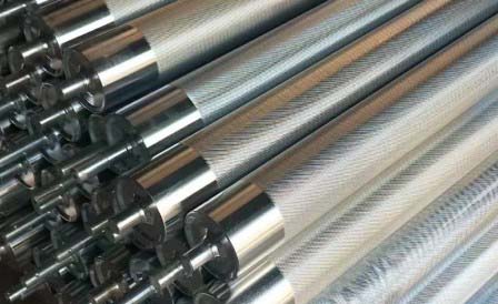 輥筒滾花加工廠家，輥筒鍍鋅加工，重型輥筒加工